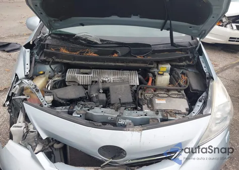 2012 Toyota Prius V Five из США, поврежденный, VIN JTDZN3EU9C3023835